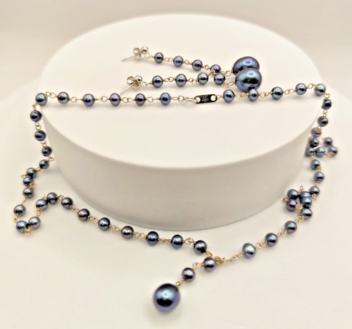 Akoya pearl necklace and - akoya,