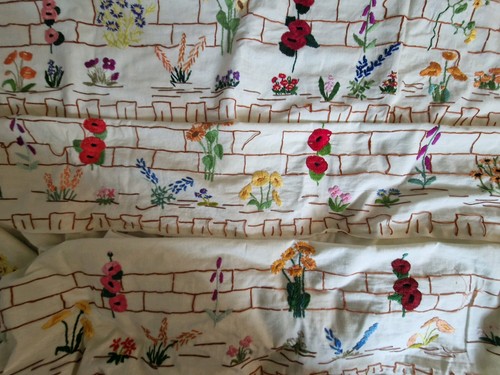 Vintage 1930s embroidered - ?1930s,
