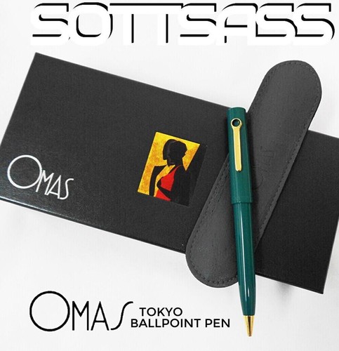 Omas tokyo ballpoint - pen, green