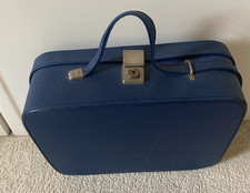  Vintage Blue Suitcase (1950's