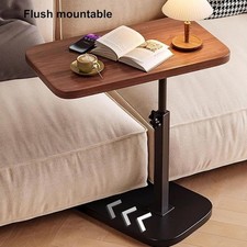 C-Shaped Adjustable Sofa Side End Table Coffee Laptop Table Living Room Bedroom