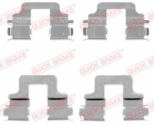 Rear accessory kit disc - kit,