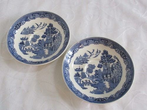 Vintage wedgwood willow - x,