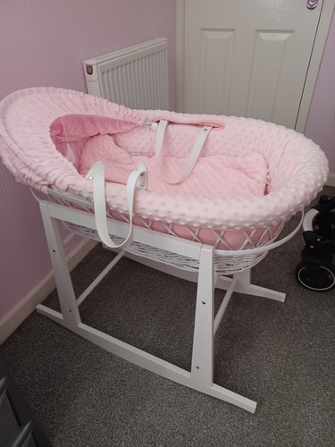 Pram and moses basket - pram,