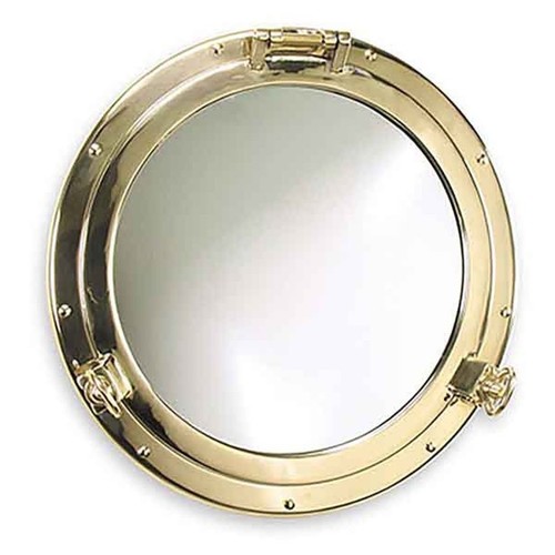 Solid brass porthole - 24",