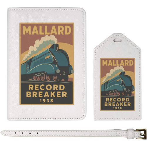 Mallard steam train passport - 'mallard, train'