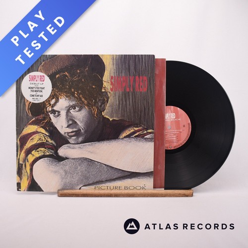Simply red picture - book, lp
