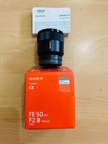 Sony 50mm 8 macro lens - fe,