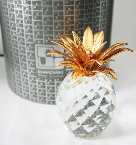 Swarovski crystal large gold - large,
