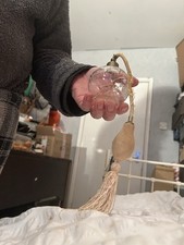 Cut Glass Scent Bottle With