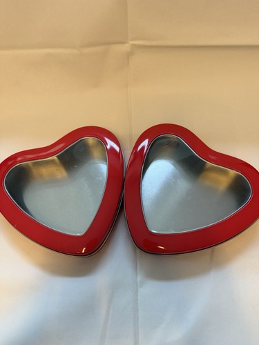 Sweet treats heart shaped tins - sweet,