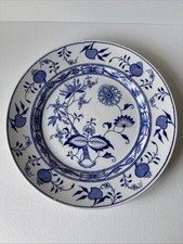 Grimwades Carro Pattern Plate, Blue And White