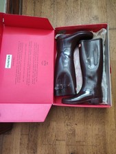 Hunter Wellies Tall Burgundy
