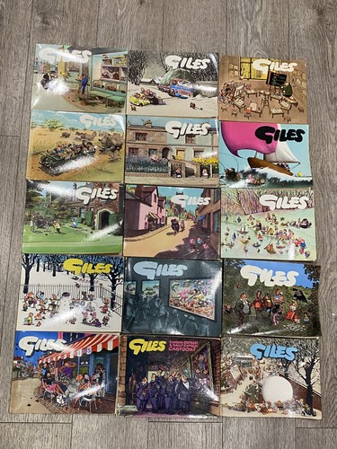 Vintage giles annuals 15 - giles,