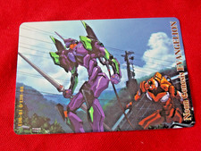 VINTAGE 1996 AMADA SEGA EVANGELION EVA-01 EVA-00 TRADING CARD #15 ANIME 🚚 UK