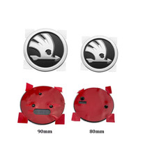 Pcs 80mm/90mm Skoda Emblem