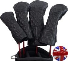 Premium Leather Skull Golf