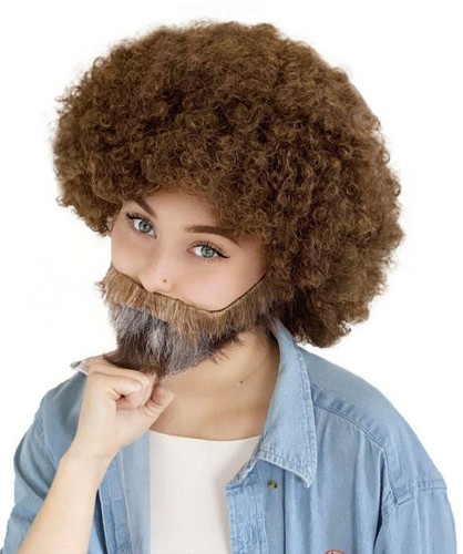 80s curly afro - afro, wig