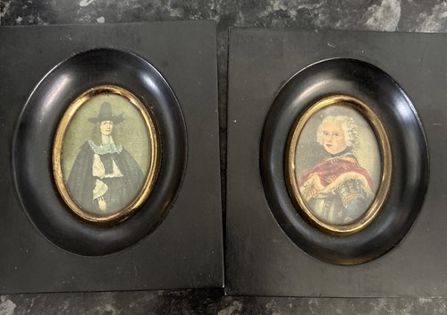 Victorian miniature portrait - victorian,