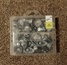 Genuine Adidas +F50 Tunit Traxion Studs (1x Soft Ground, 1x Hard Ground)