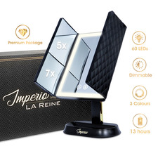 Imperio Gold Trifold Vanity