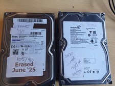 Pair of 1Tb SATAII hard drives 3.5, fully tested.