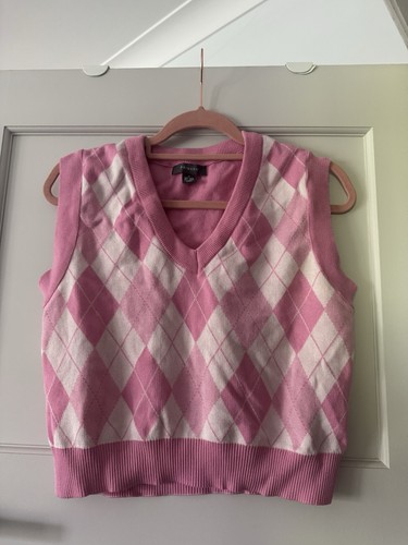 Women pink argyle - women’s,