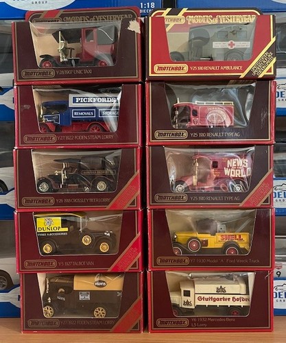 Diecast matchbox models - matchbox,