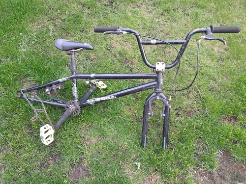 Diamond back skindog bmx frame - back,