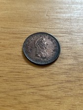 Genuine British Copper Half Penny Token 1815