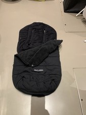 Black Footmuff For Pram