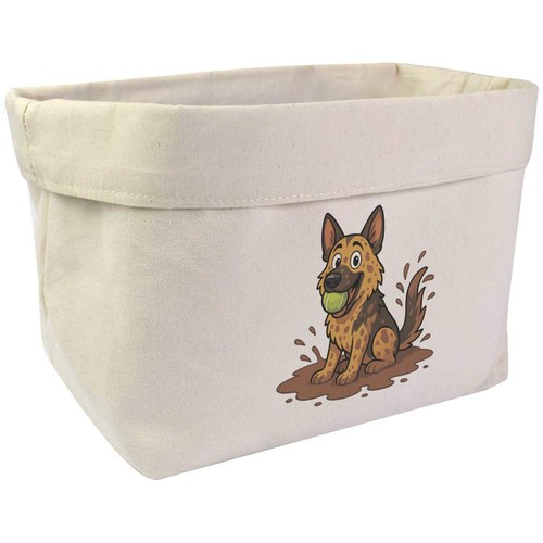 Muddy german shepherd - 'muddy, shepherd'