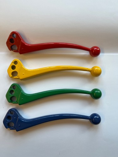Lambretta brake levers - levers, red