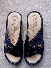 Pavers Women's Leather Sandals, Mules, Shoes, UK5.