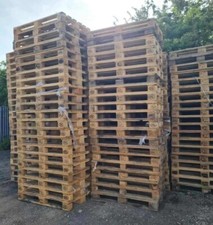 Wooden Pallets, Euro Size 0.8m x 1.2 metres, Standard & Heavy Construction Types