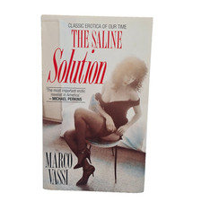 The Saline Solution Marco Vassi Nexus 1991 Erotica Adult Fiction