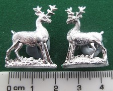 Pair of Hertfordshire Constabulary collar badges