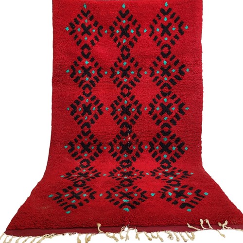 Vintage handwoven moroccan - moroccan, rug