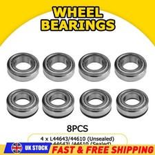 8PCS  44643 & 44643L 44643/44610 Trailer Wheel Bearings - Jetski Bike Atv Quad