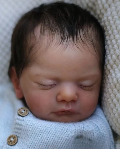 19in painted asleep toddler - 19in,