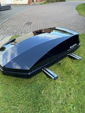 Exodus Roof Box 470L | Exodus Aero Bars A120 |  Exodus Foot Pack FP7