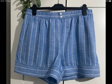 Next Linen Shorts Size 18