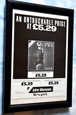 SAMANTHA FOX Framed A4 1986 touch me ALBUM Original promo ART poster