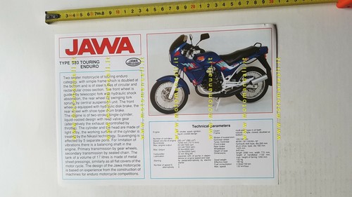 1995 jawa 250 - jawa, 593