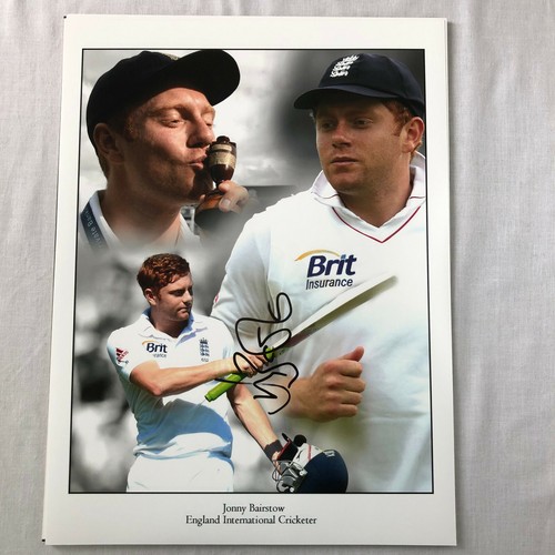 Signed jonny bairstow england - signed,