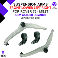 FRONT LOWER SUSPENSION WISHBONE ARMS KITS BUSH PAIR BALL JOINT FIT FOR ROVER 75 