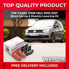 FITS VW CADDY SWB MK4 15-21 V-MAXX SPORT 55MM FRONT REAR LOWERING SPRING SHACKLE