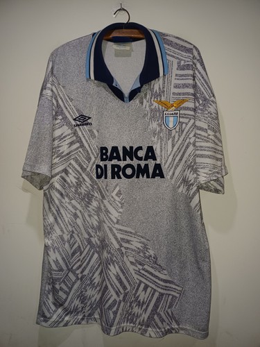 Lazio rare match worn shirt - lazio,