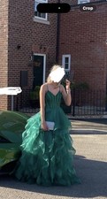 Emerald Green Prom Dress, from