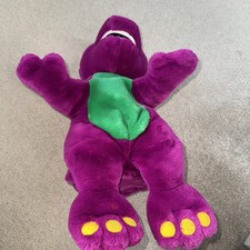 Barney Purple Dinosaur ActiMates Talking Moving Plush 1997 Interactive Toy